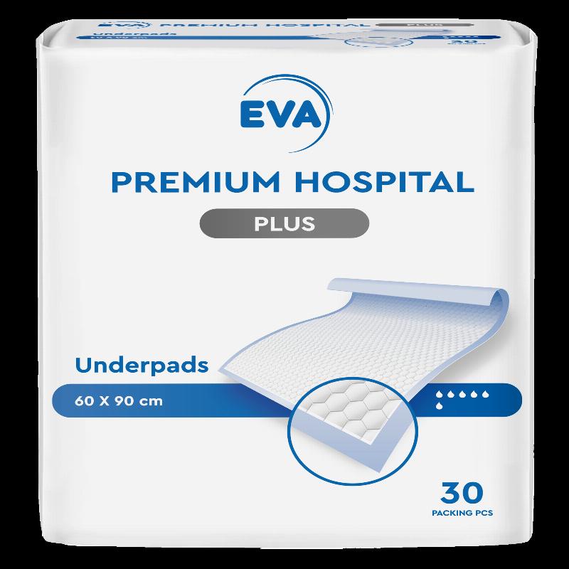 Пелюшки EVA premium hospital Plus, 90x60